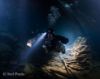 Cave diving- reeling
