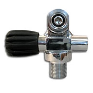 Left valve with extension and cap [+€60.00]