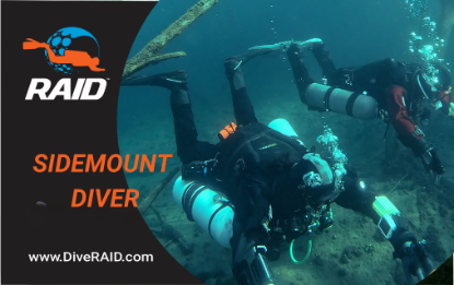 RAID Sidemount Diver