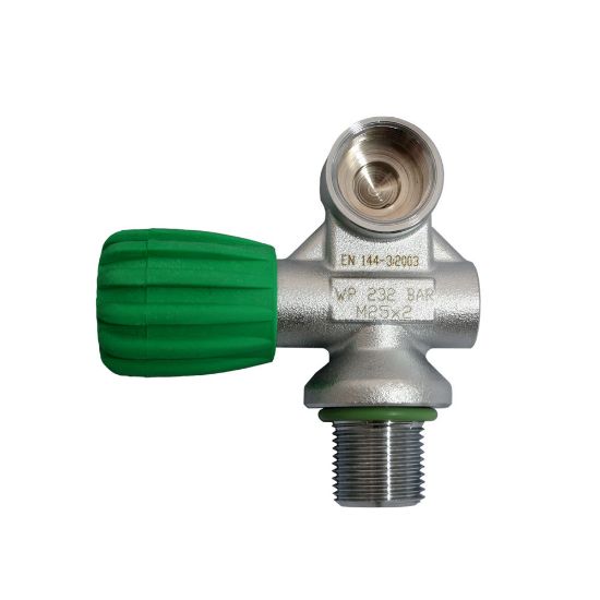 Nitrox Mono Valve DIN144-3, 232 Bar M26x2 (rechts)